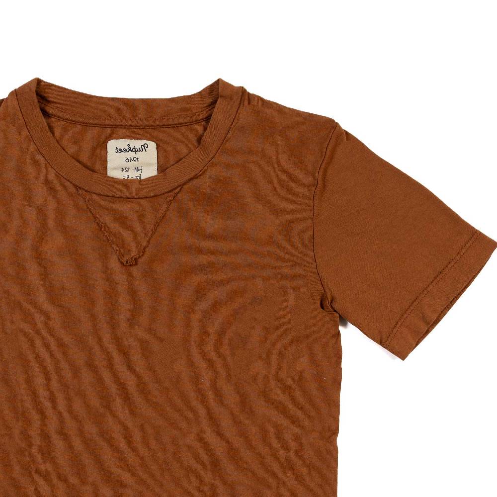 Nupkeet T-shirt marrone cacao Cortina Qualità Garantita