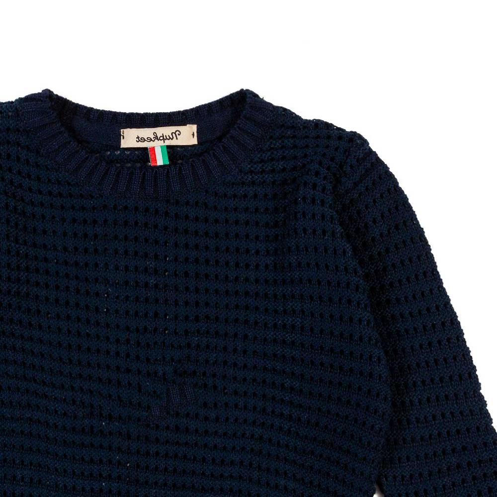 Nupkeet Pullover tricot blu navy Pistoia Acquista Ora