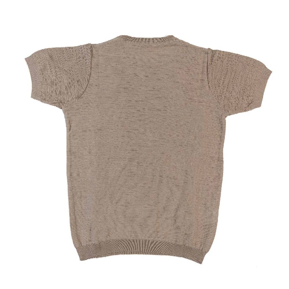 Nupkeet T-shirt tricot beige sabbia Fano Promozione Limitata
