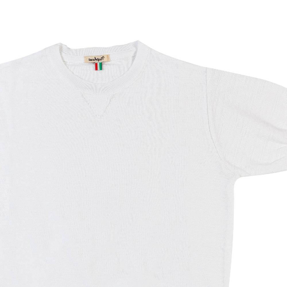 Nupkeet T-shirt tricot bianca Fano Shopping Online