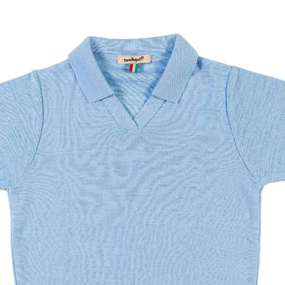 Nupkeet Polo tricot azzurro cielo Taranto Affare Del Giorno