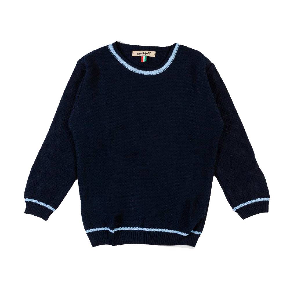 Nupkeet Pullover blu navy e celeste Lecce Convenienza