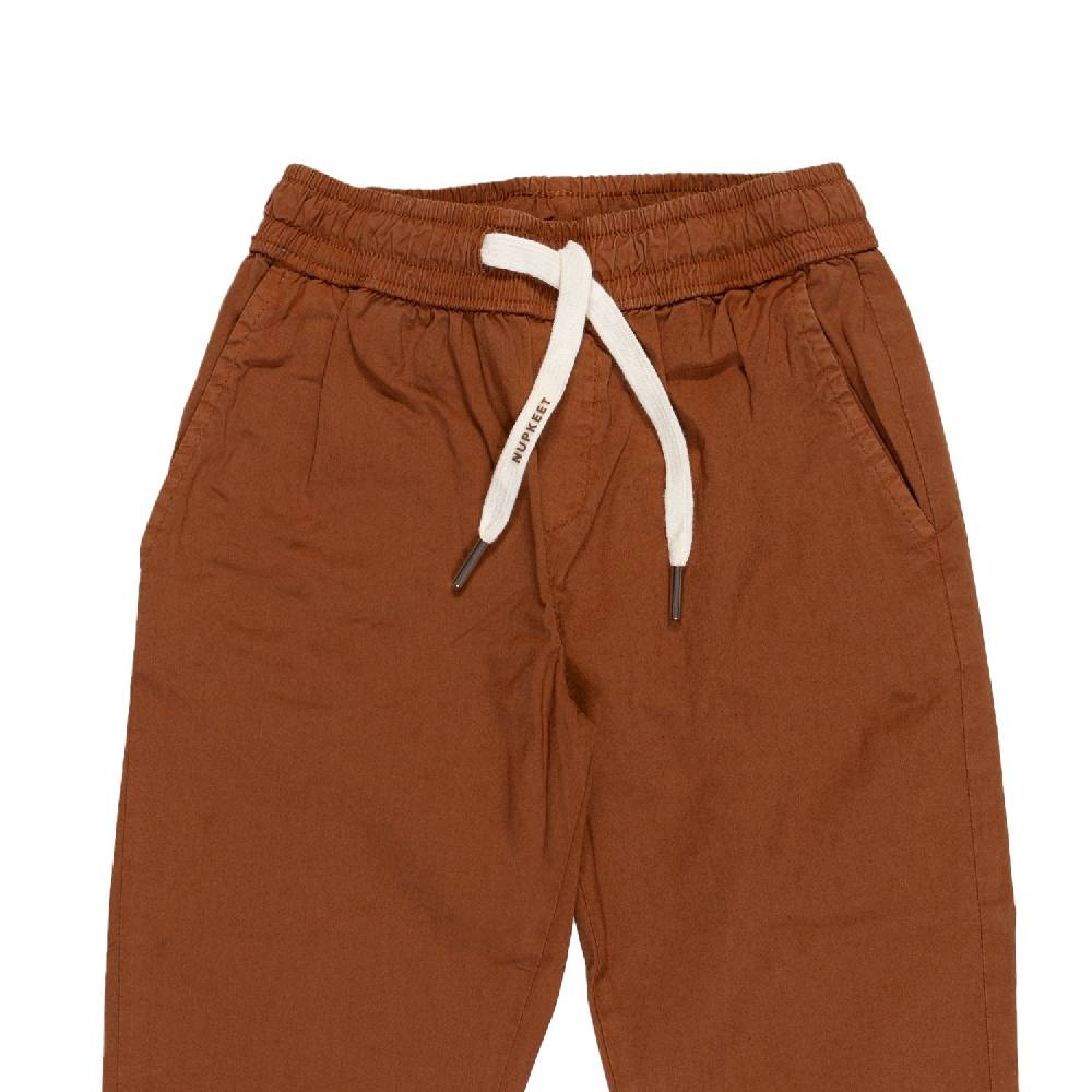 Nupkeet Pantalone parachute marrone cacao Caserta I Più Venduti