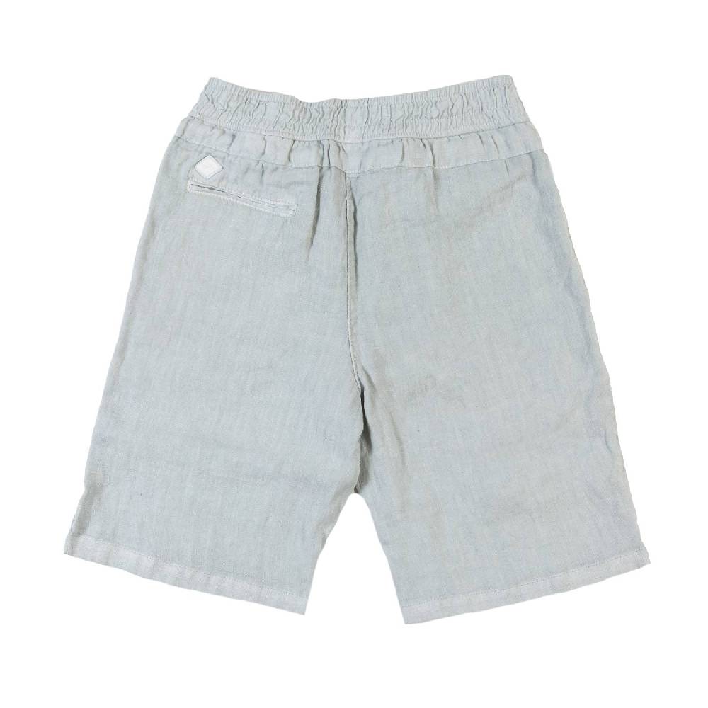 Nupkeet Bermuda lino grigio perla Napoli Pezzi Unici