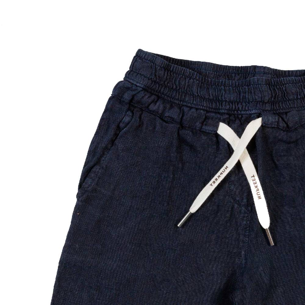 Nupkeet Bermuda lino blu navy Napoli 50% di sconto per tempo limitato