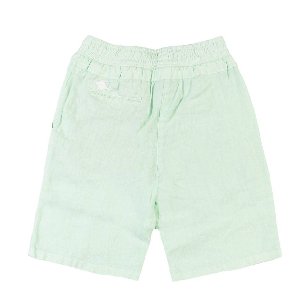 Nupkeet Bermuda lino verde acqua Napoli Qualità Garantita