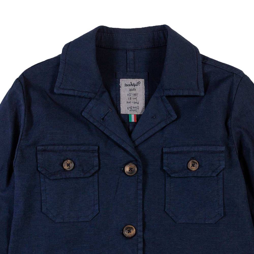 Nupkeet Giacca sahariana blu navy Varese Convenienza