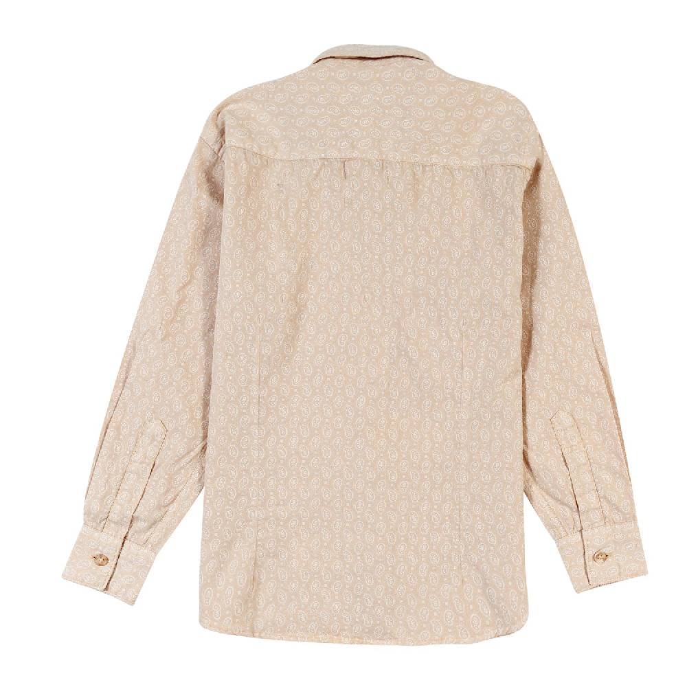 Nupkeet Camicia nocciola Palermo fantasia kashmir Novità