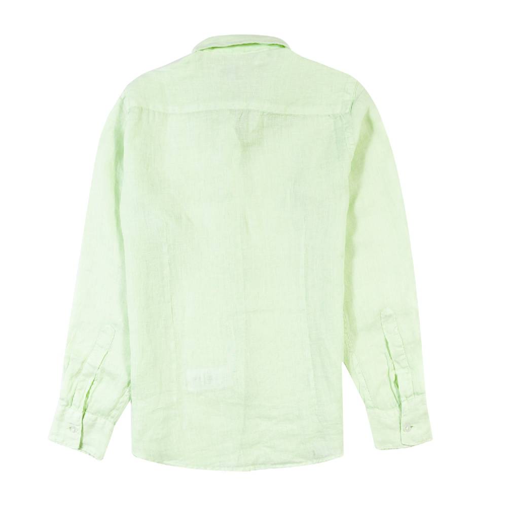 Nupkeet Camicia lino verde acqua La Spezia Offerte