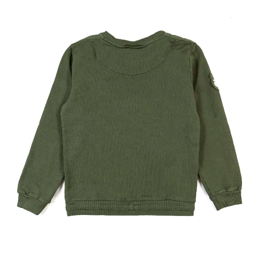Nupkeet Felpa girocollo verde militare Bologna 2025