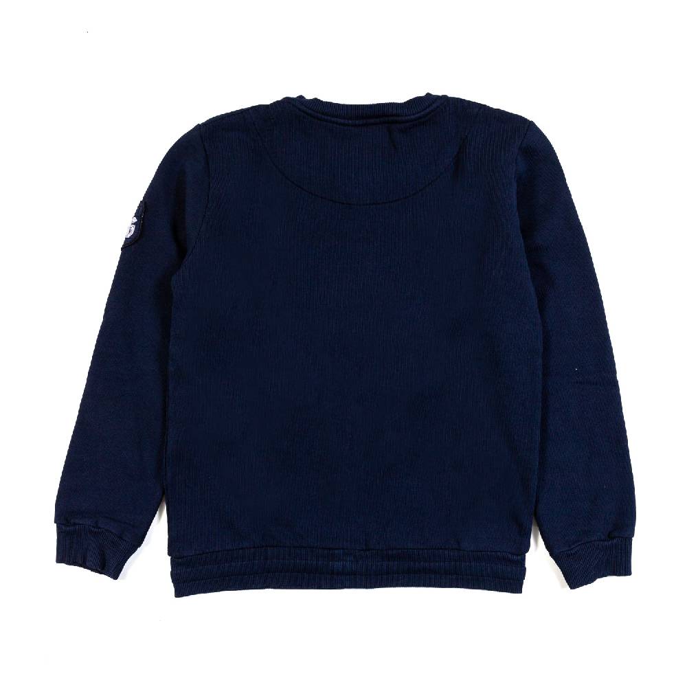 Nupkeet Felpa girocollo blu navy Bologna Italy