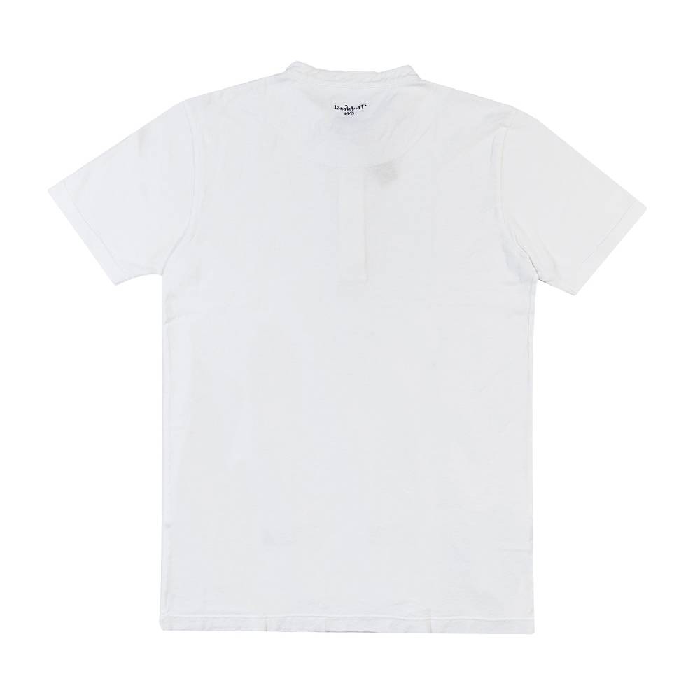 Nupkeet T-shirt serafino bianca Brescia Vendita