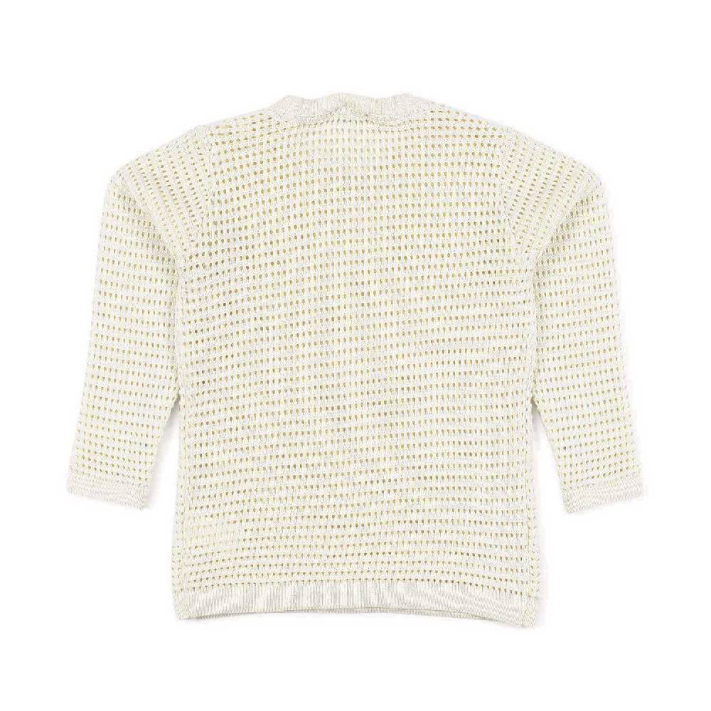 Nupkeet Pullover tricot bianco panna Pistoia Spedizione Gratuita