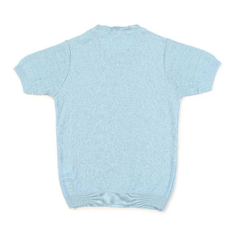 Nupkeet T-shirt tricot azzurro cielo Fano Soddisfazione Garantita
