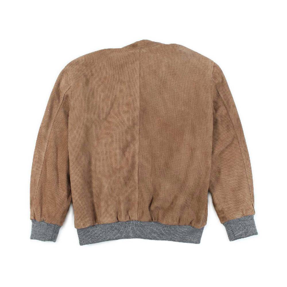 Nupkeet Bomber camoscio marrone Pesaro Fino Al -60%