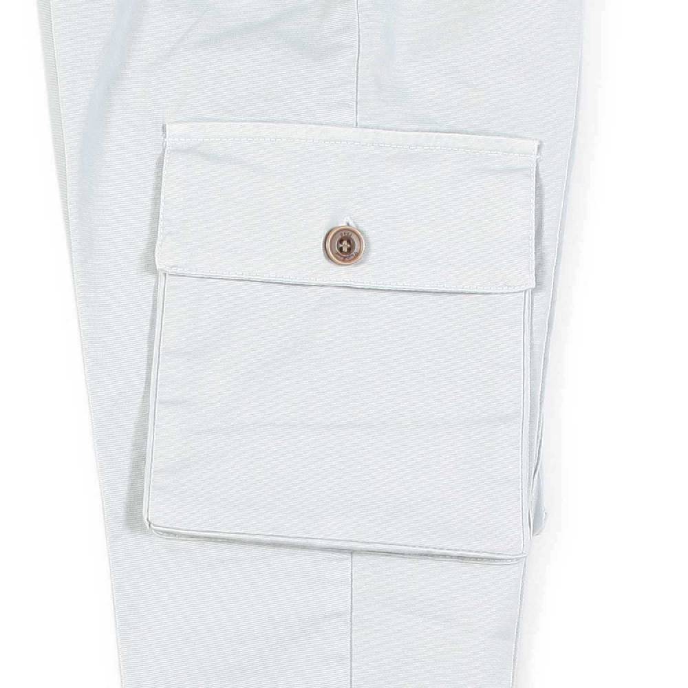 Nupkeet Pantalone cargo bianco perla Verona Presa