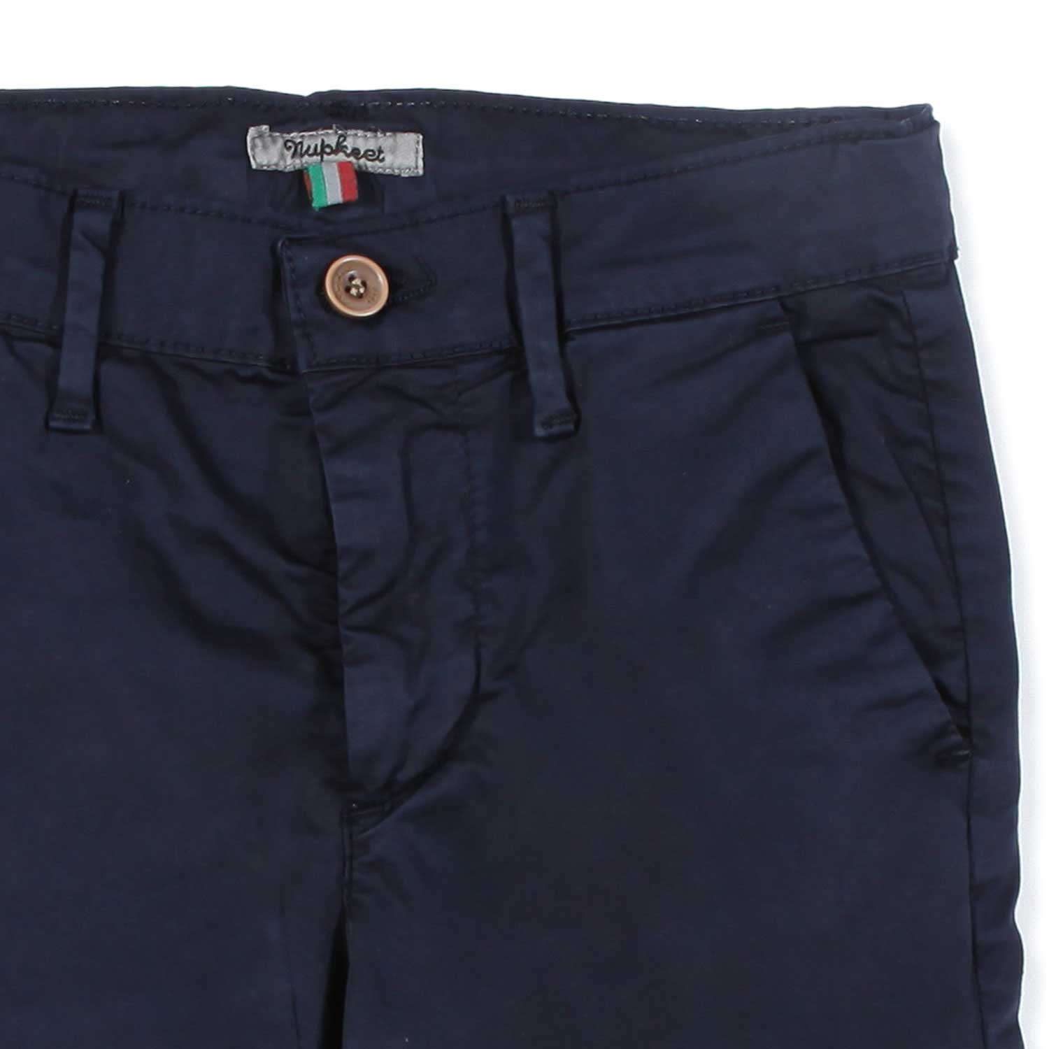Nupkeet Bermuda raso blu navy Pomezia Vendita Calda