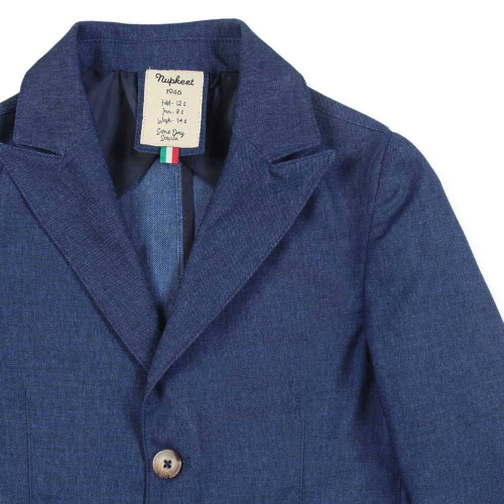 Nupkeet Giacca blu 2 bottoni Grosseto Vendite Flash