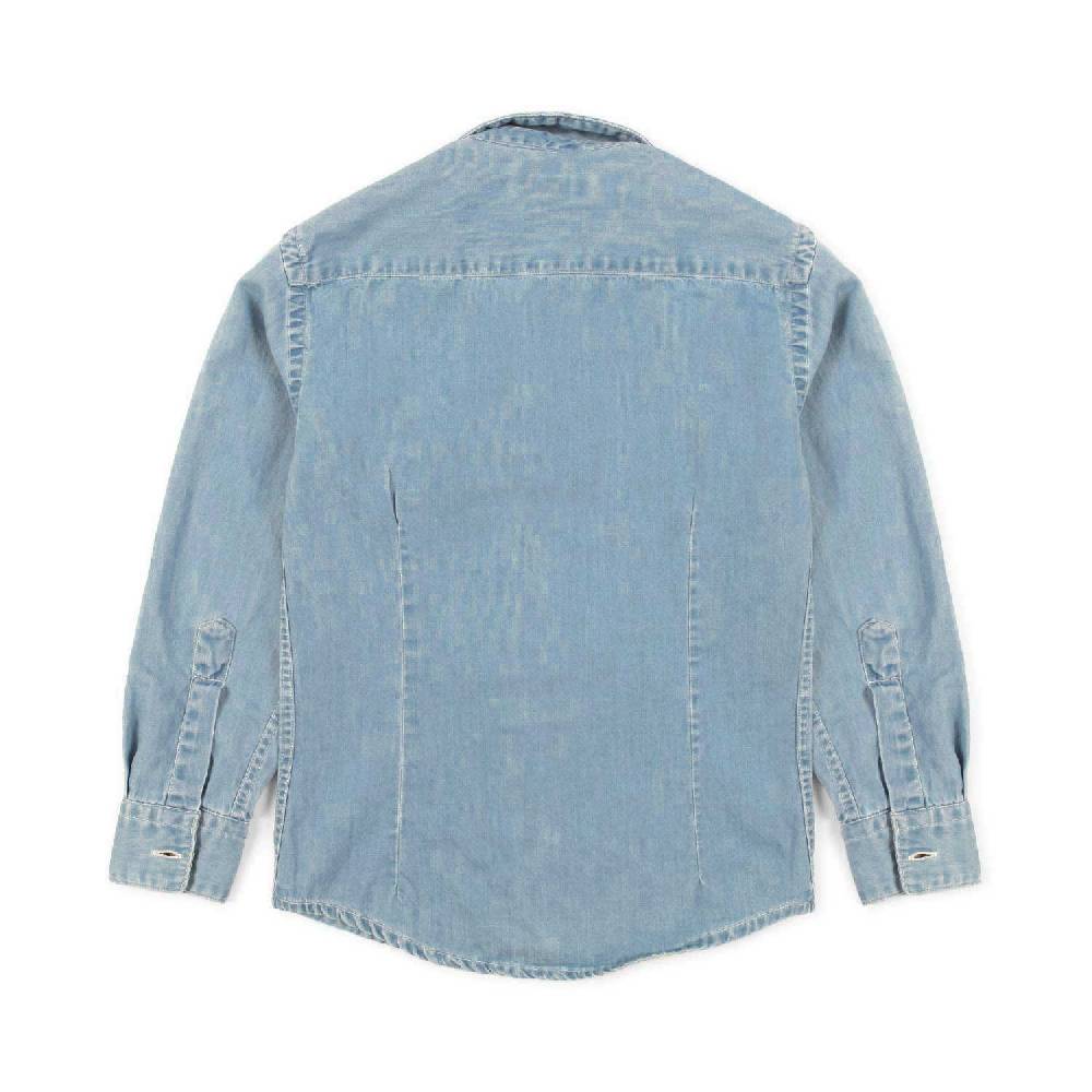 Nupkeet Camicia denim blu medio Aprilia Qualità