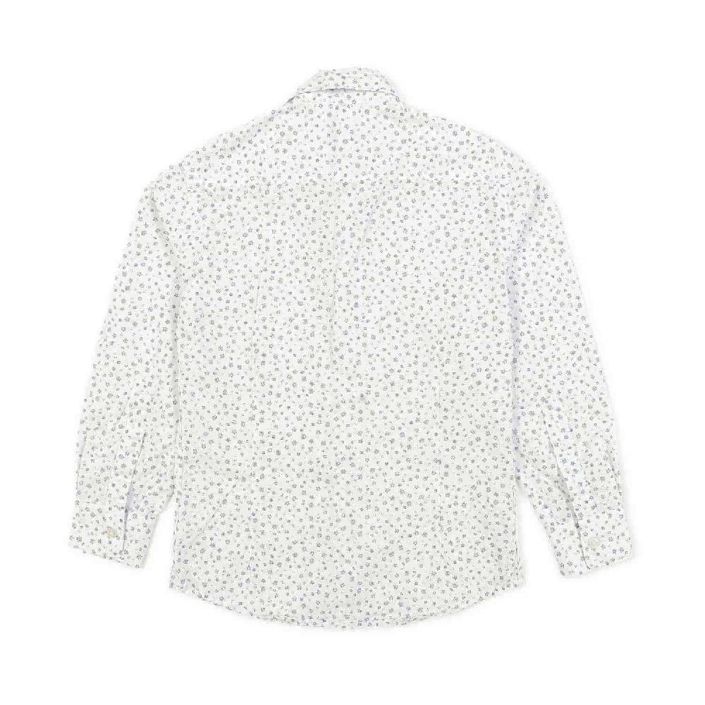 Nupkeet Camicia bianca fiori blu Bolzano Acquista Ora