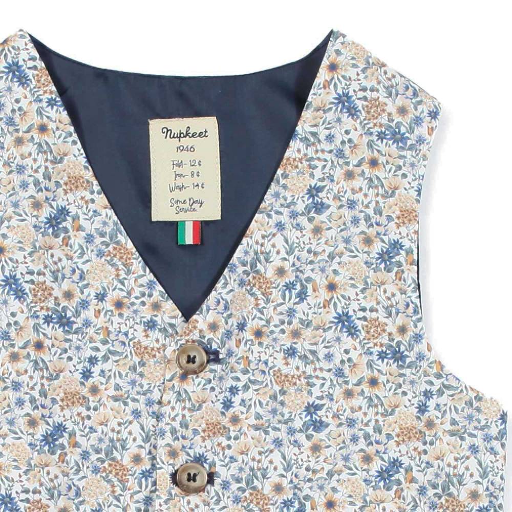 Nupkeet Gilet floreale multicolor Latina Shopping Online