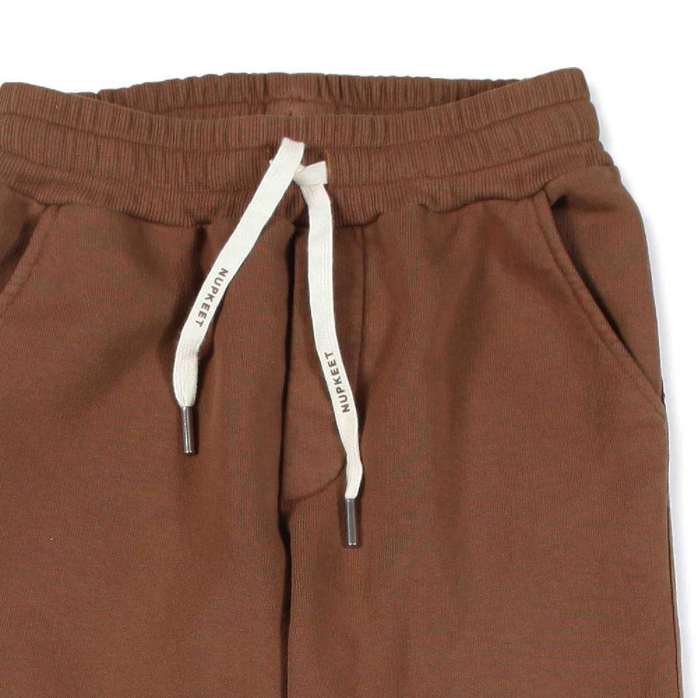 Nupkeet Pantalone felpa marrone cacao Cagliari Offerta