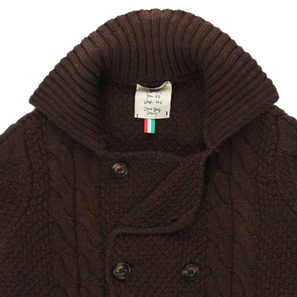 Nupkeet Cardigan Tiberio marrone moro In Saldo