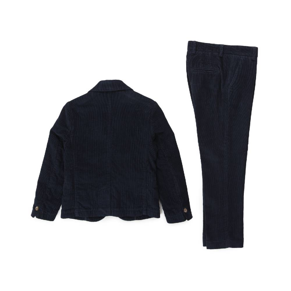 Nupkeet Completo velluto blu Camillo Sottocosto