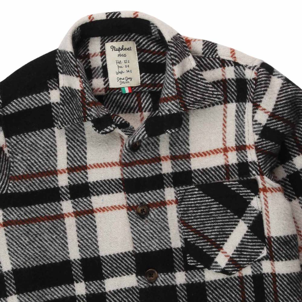 Nupkeet Giacca a camicia Ugo tartan Novità