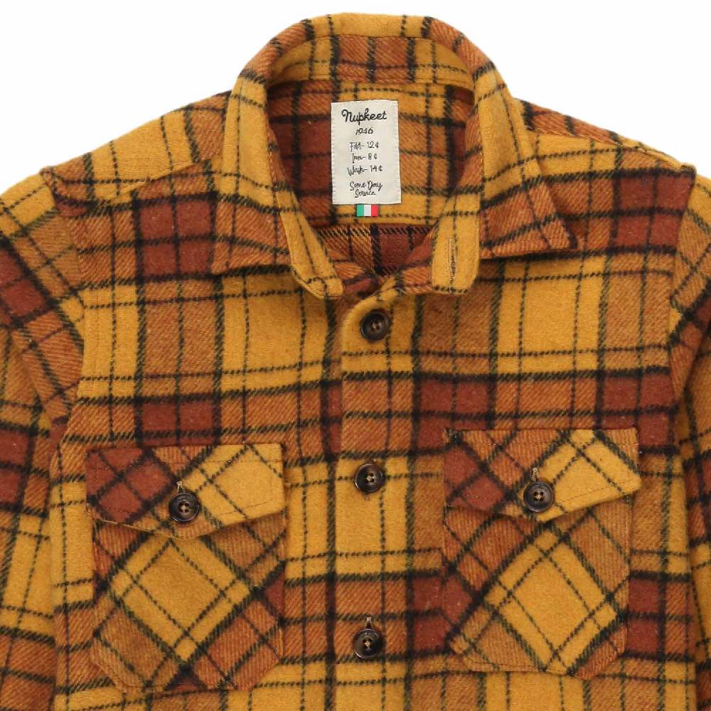 Nupkeet Giacca a camicia Luca tartan Online