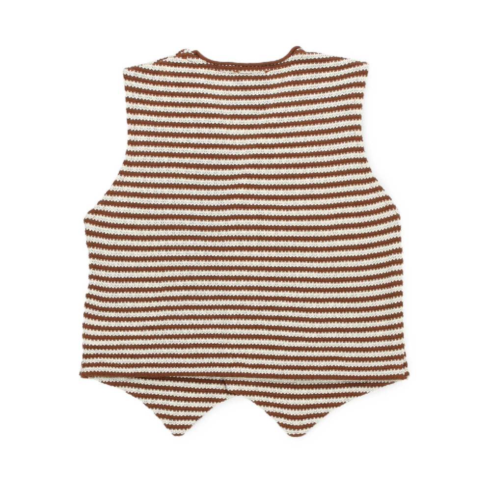 Nupkeet Gilet Gomera a righe Qualità Garantita