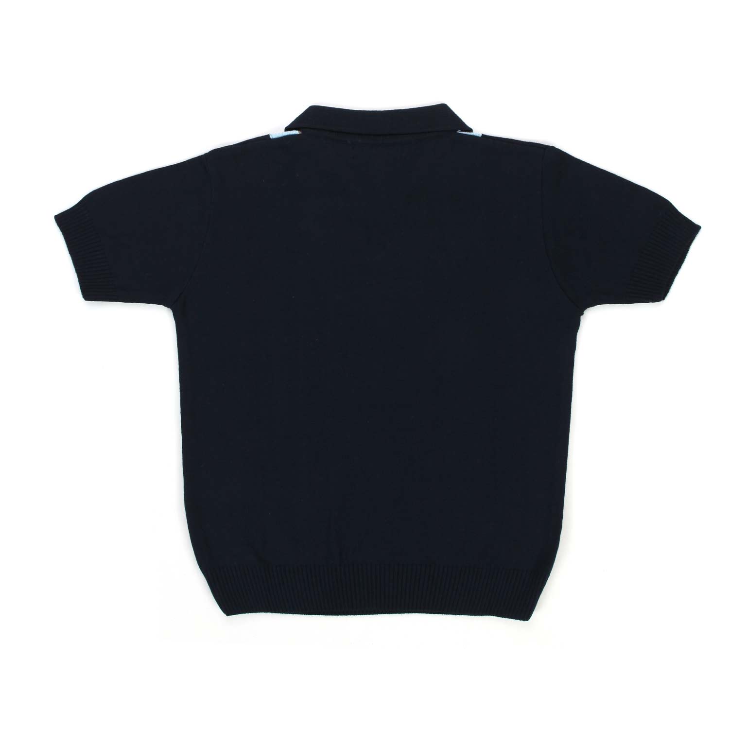 Nupkeet Polo Panay blu in tricot Acquista Ora