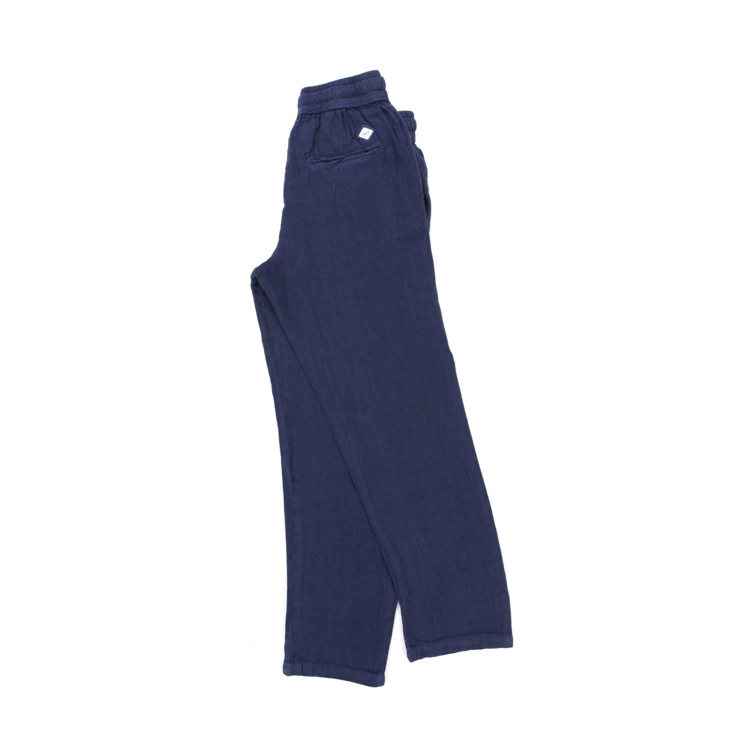 Nupkeet Pantalone Leyte blu in lino Shopping Online