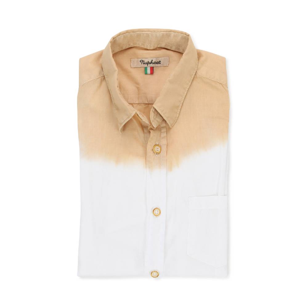 Nupkeet Camicia Lombok bianca e deserto