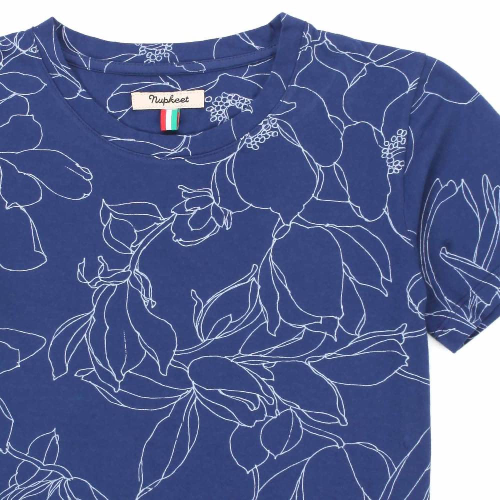 Nupkeet T-shirt Zanzibar blu In Linea