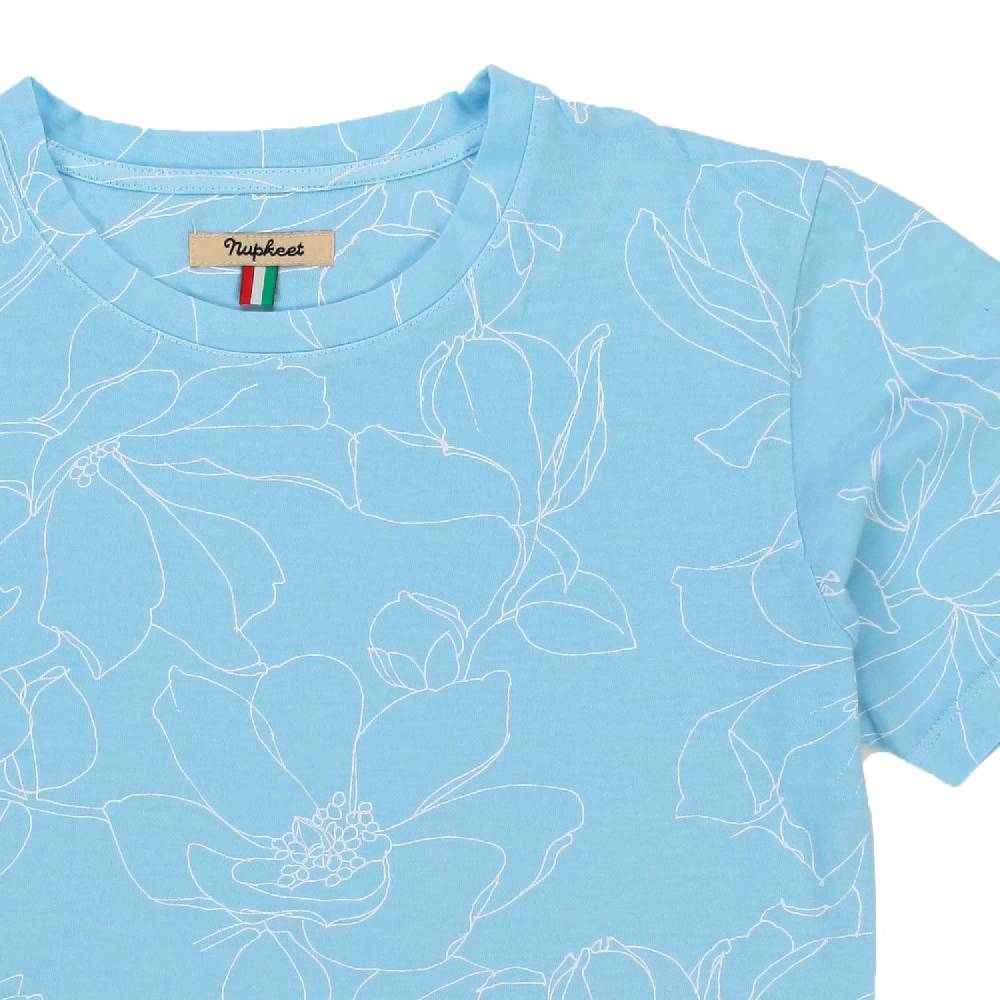 Nupkeet T-shirt Zanzibar azzurra Nuovo