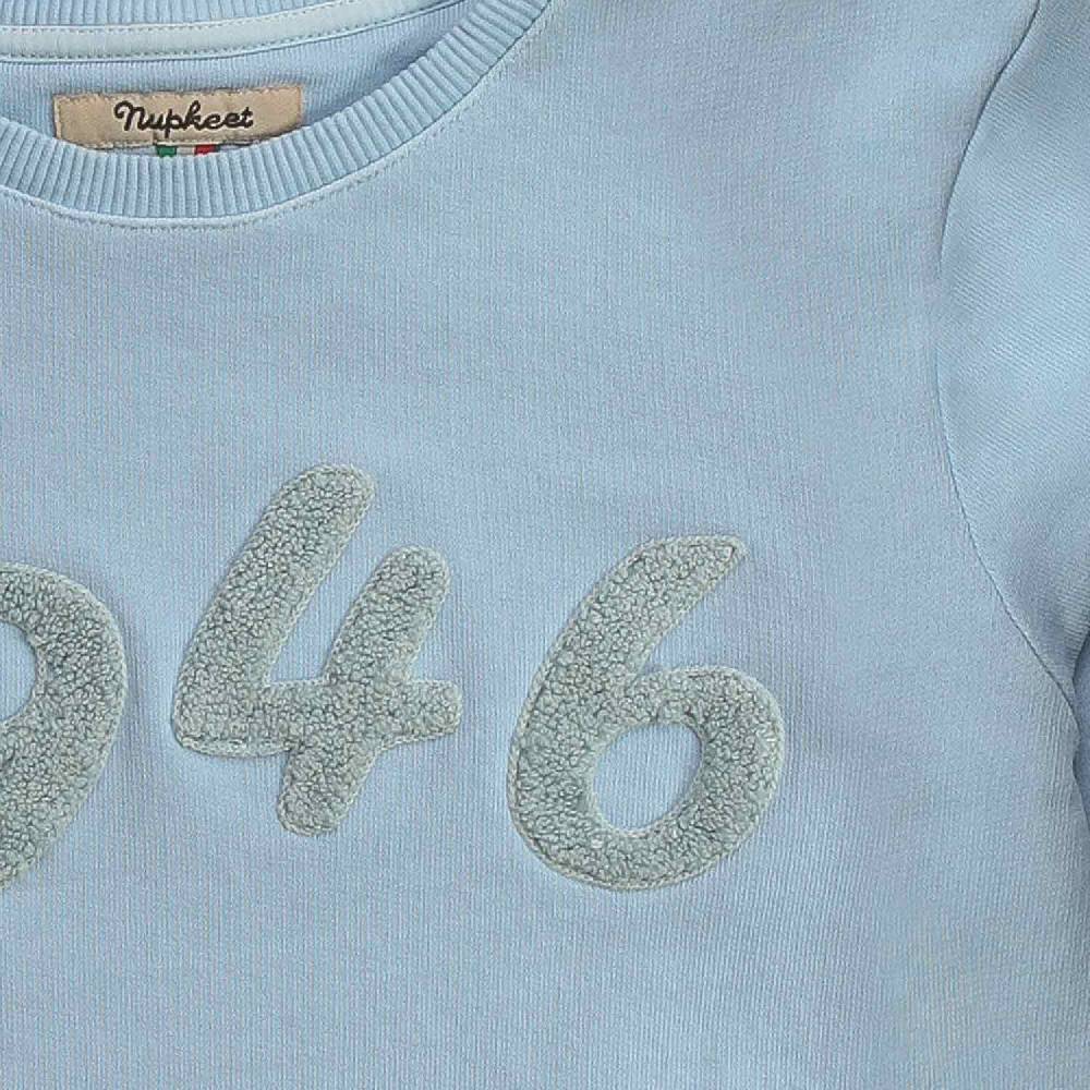 Nupkeet Balena Cielo – Felpa girocollo per bambino e ragazzo Soddisfazione Garantita