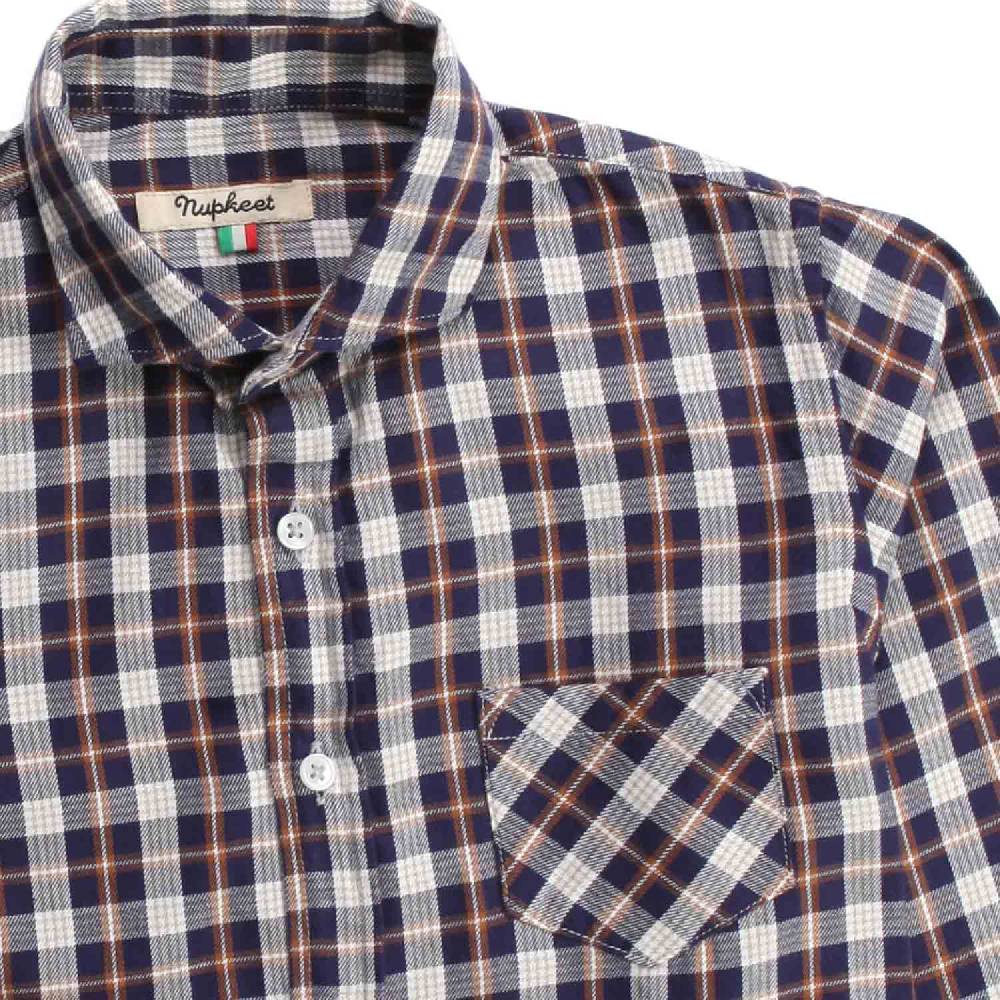 Nupkeet Falco a quadri – Camicia di flanella bambino e teen Shopping Online