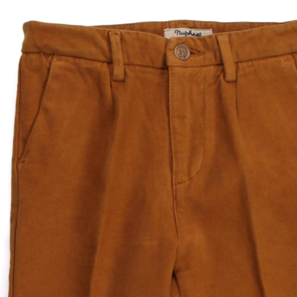 Nupkeet Gallo ocra – Pantalone fustagno bambino e teen Saldi