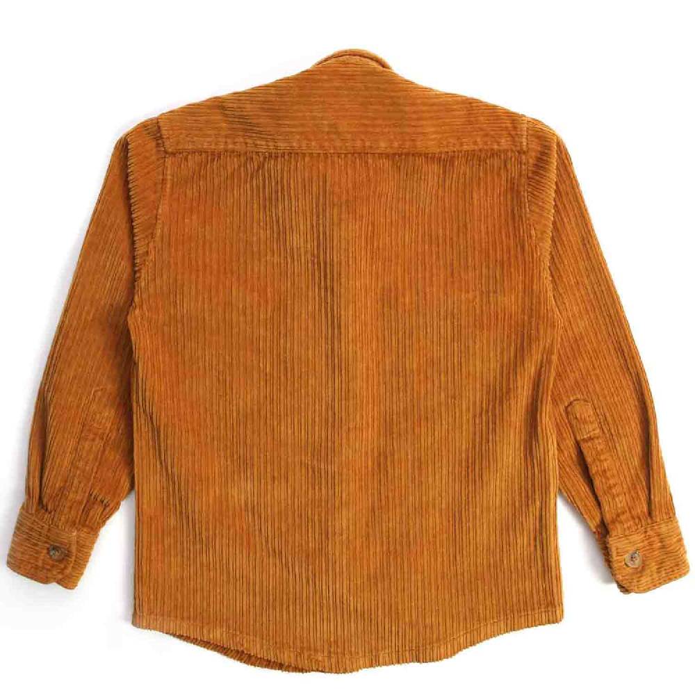 Nupkeet Coccodrillo ocra – Giacca a camicia in velluto Offerte