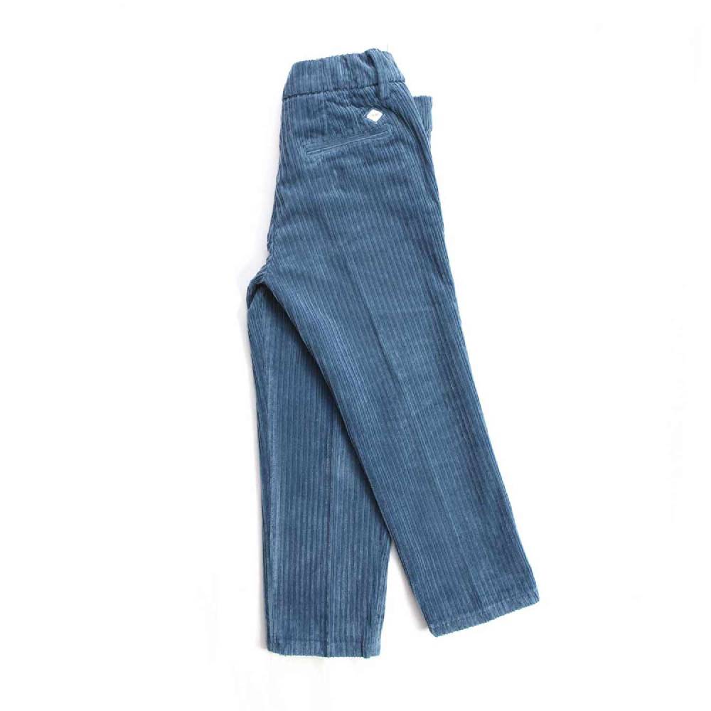 Nupkeet Gatto blu avio – Pantalone in velluto bambino e ragazzo Hotsell