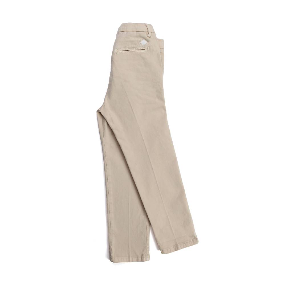 Nupkeet Bufalo panna – Pantalone in gabardine bambino e ragazzo Vendita Economica