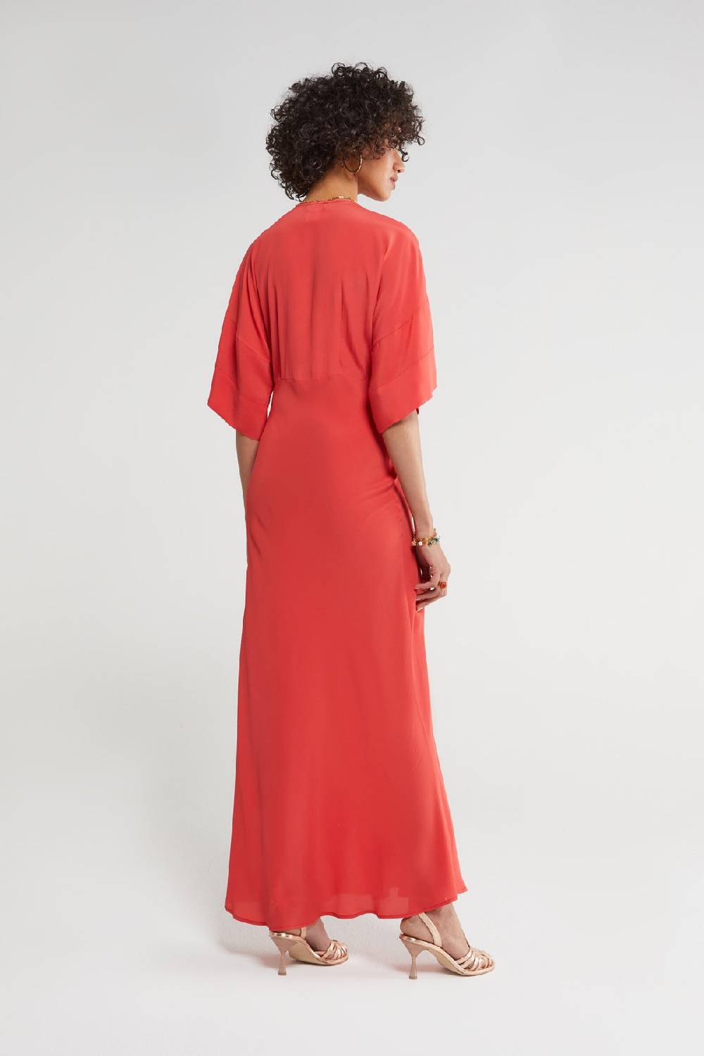 ottod'Ame Silk blend long dress Online