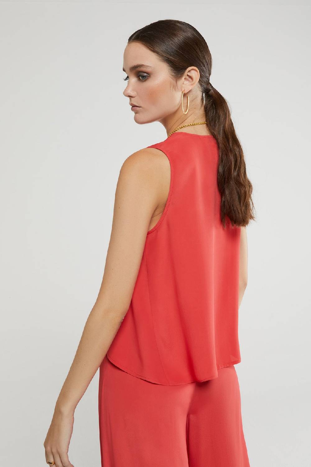 ottod'Ame Silk blend top In Vendita