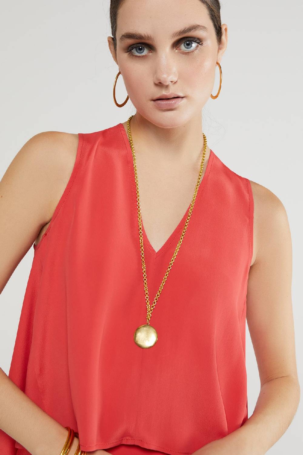 ottod'Ame Silk blend top In Vendita