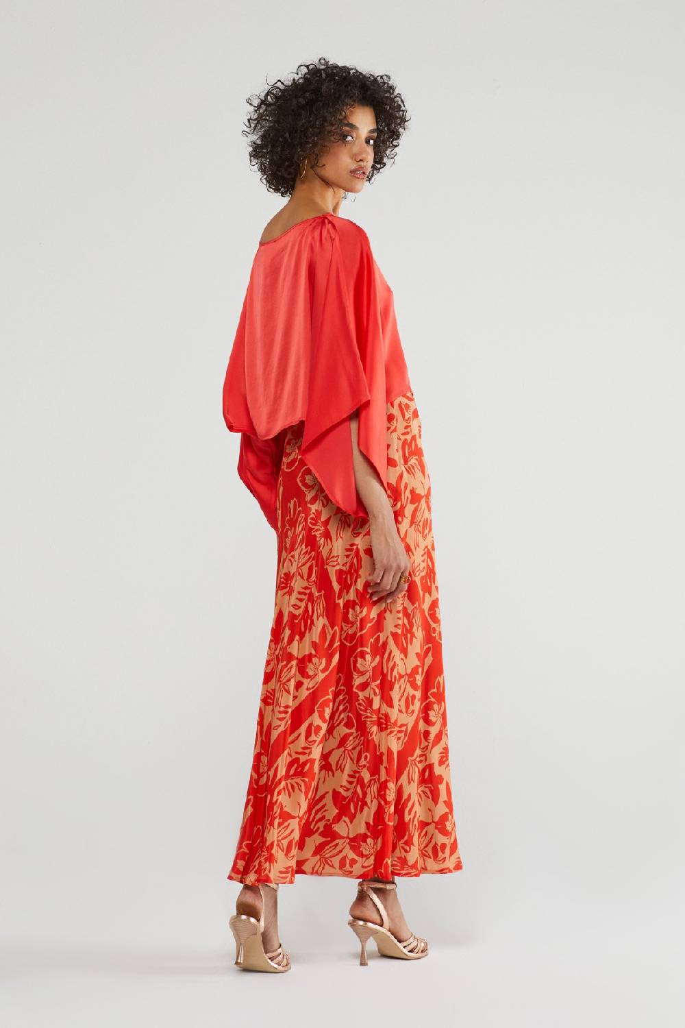 ottod'Ame Printed viscose skirt Saldi