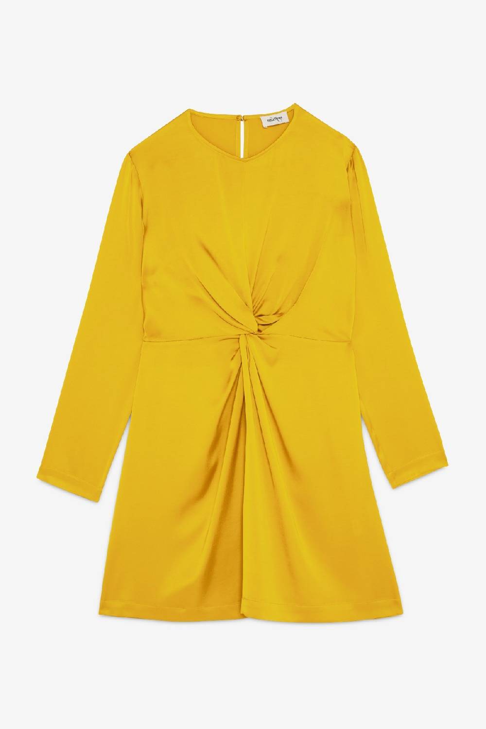 ottod'Ame Viscose short dress with knot Italy