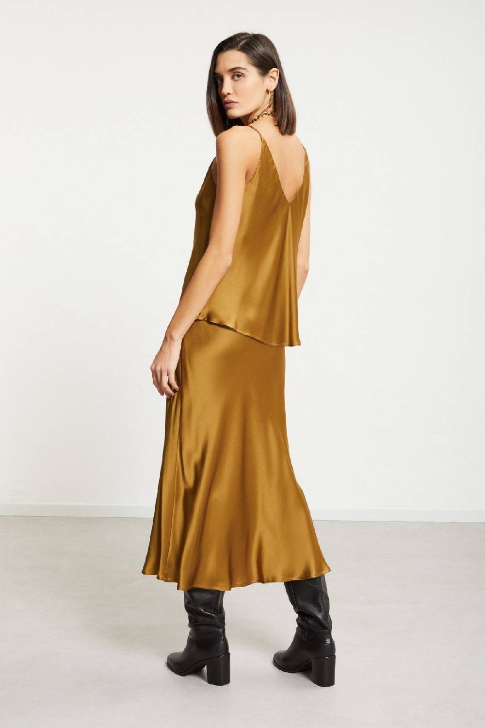 ottod'Ame Viscose long skirt Nuovo