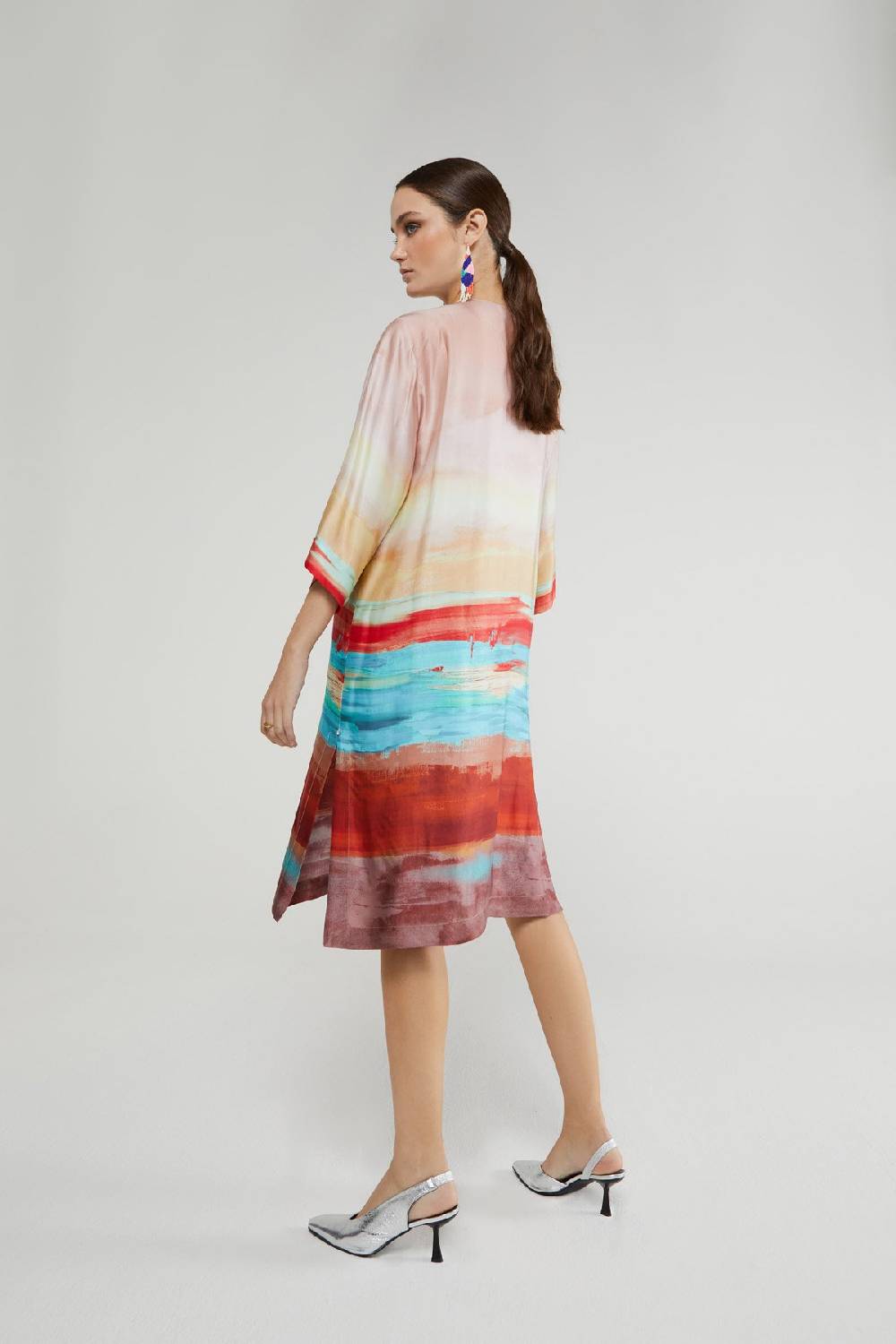 ottod'Ame Fluid viscose dress Pezzi Unici