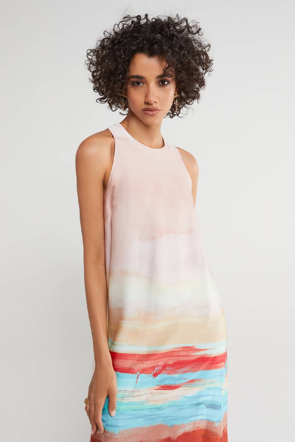 ottod'Ame Fluid viscose dress Soddisfazione Garantita